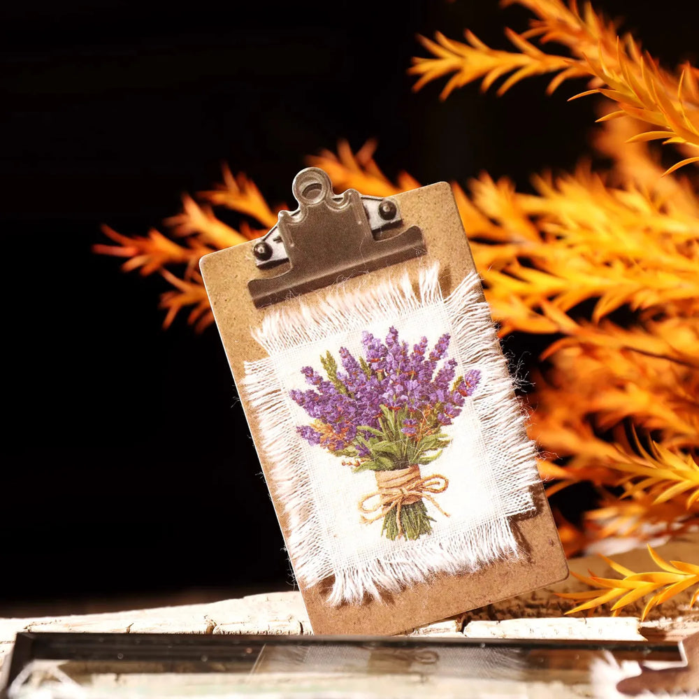 Autocollants printaniers vintage à frotter | Colibri, coccinelle et fleurs