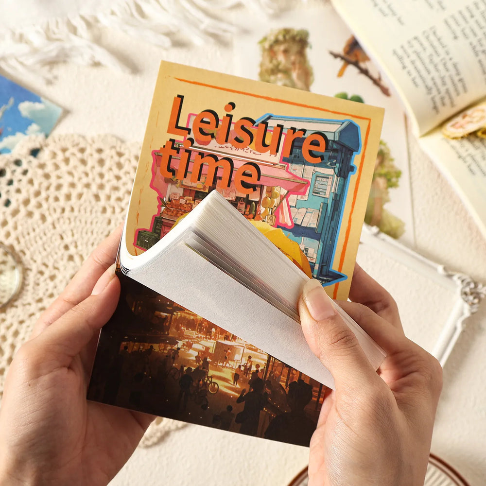 Washi Sticker Book Vintage Ephemera for Scrapbooking