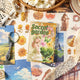 Washi Sticker Book Vintage Ephemera for Scrapbooking