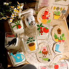 Whimsical Clipart Doodle Transfer Stickers