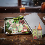 Whimsical House DIY Stickers | Self-Adhesive Hard Cardstock Fantasy Cottage Set