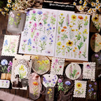 Wildblumen UV DTF Transfer-Sticker