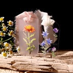 Wildblumen UV DTF Transfer-Sticker