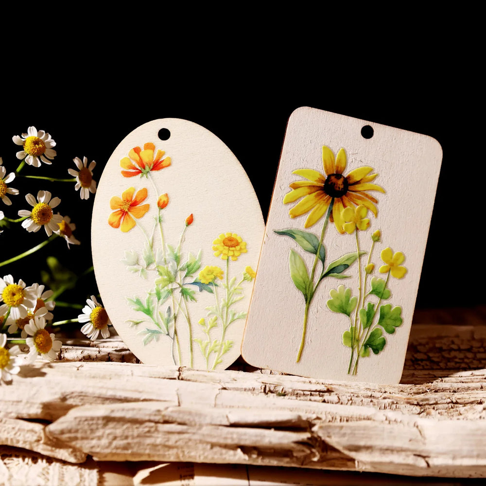 Wildflower UV DTF Transfer Stickers