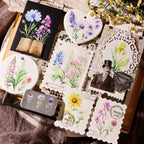 Wildblumen UV DTF Transfer-Sticker