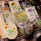 Wildblumen UV DTF Transfer-Sticker