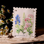 Wildblumen UV DTF Transfer-Sticker
