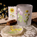 Wildblumen UV DTF Transfer-Sticker