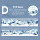 Winter Theme PET Tape